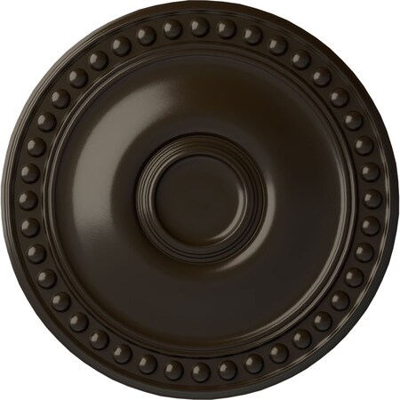 Foster Ceiling Medallion (Fits Canopies up to 5 5/8"), Hand-Painted Stone Hearth, 19 1/8"OD x 1"P